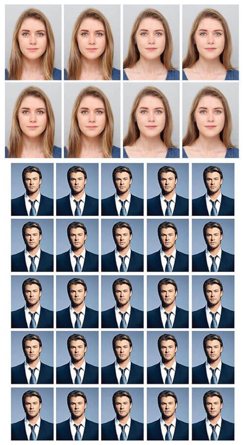passport size photograph